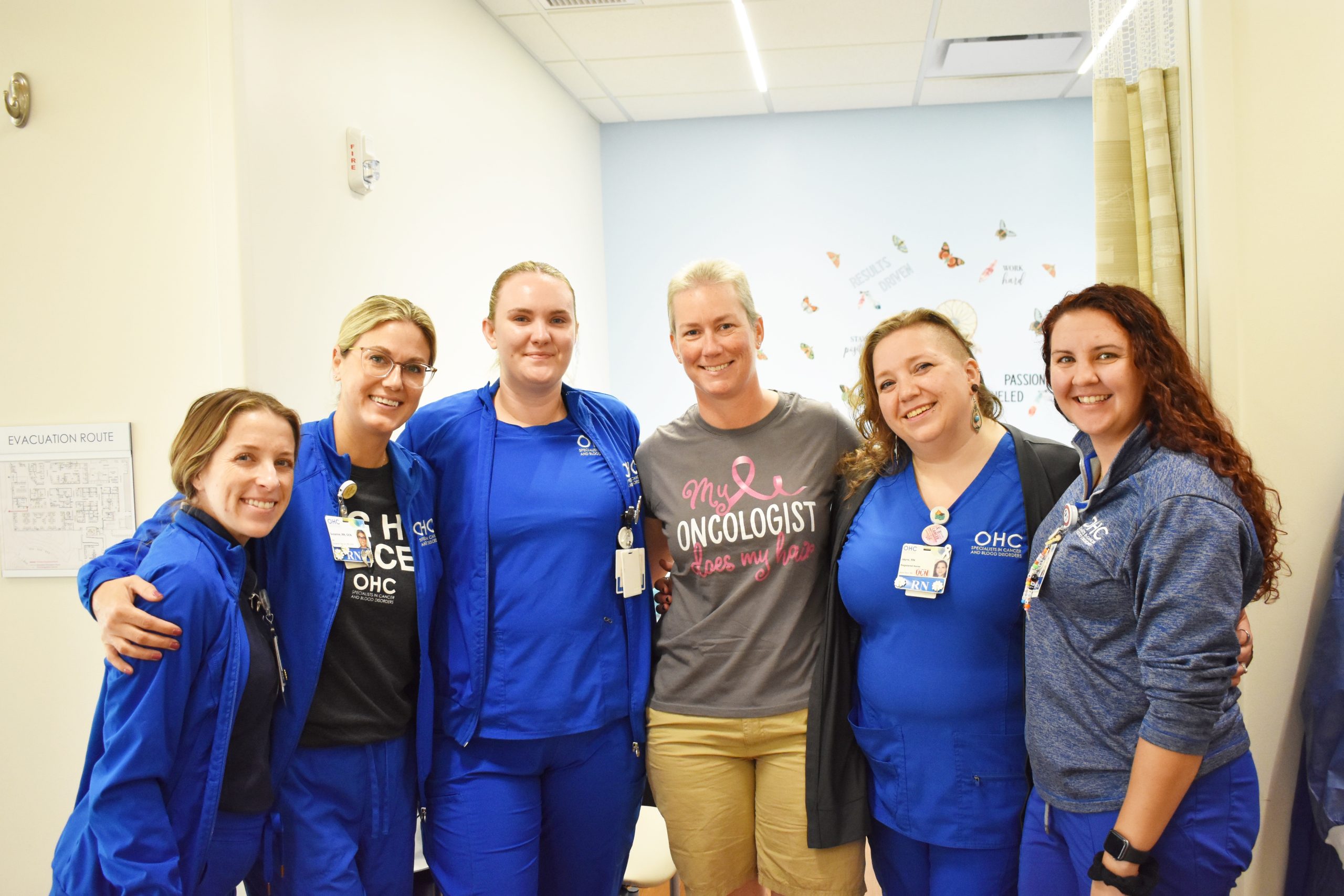 OHC Patient Fights Breast Cancer Like She Fights Fires